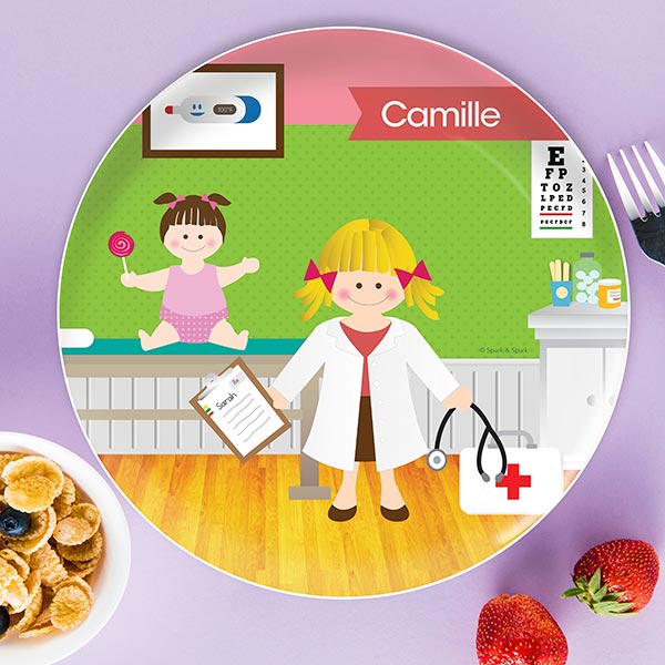 Doctor's Visit Kids Plates