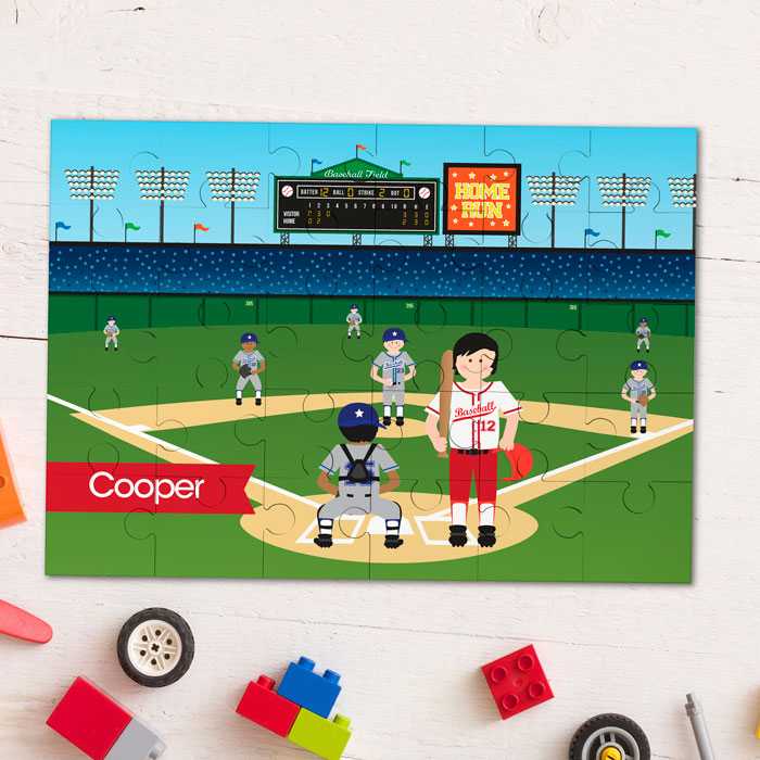 Home Run Personalized Puzzles