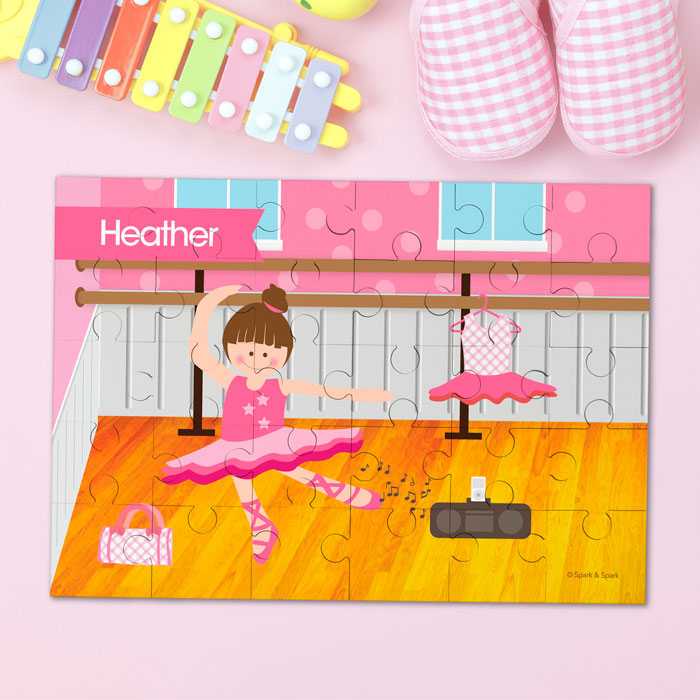 Ballerina Studio Personalized Puzzles