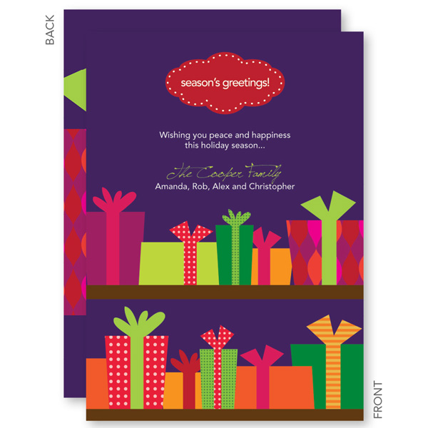 Thousands Of Gifts Christmas Cards