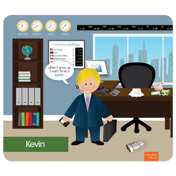 A Boy Crunching Numbers Metal Lunchbox