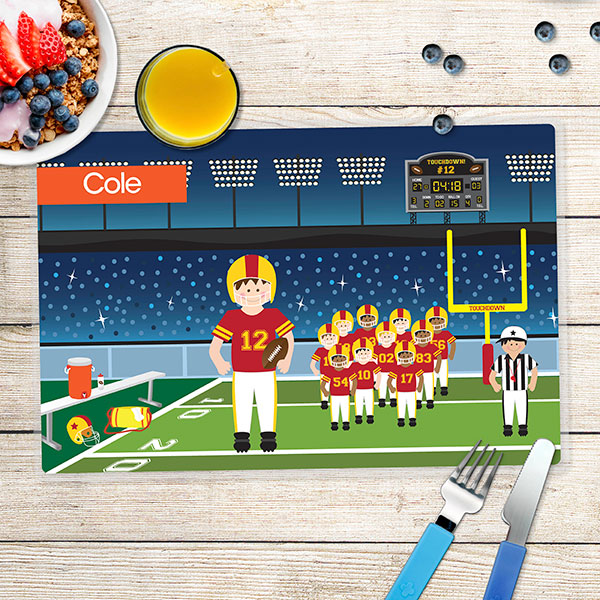 Touchdown Kids Placemat