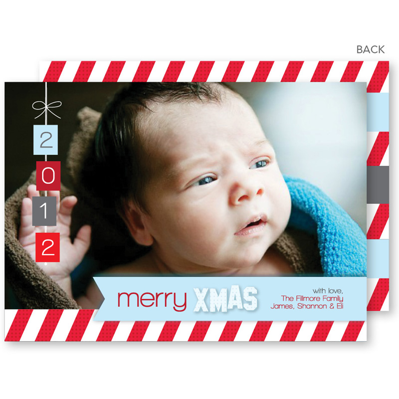 Winter Bliss Christmas Photo Cards