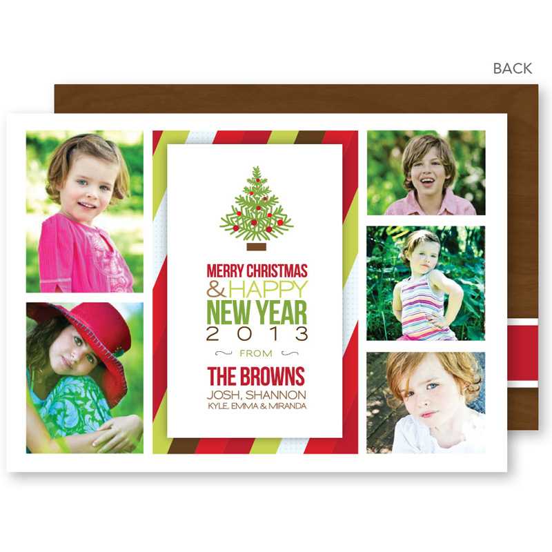 Holiday Frames Christmas Photo Cards