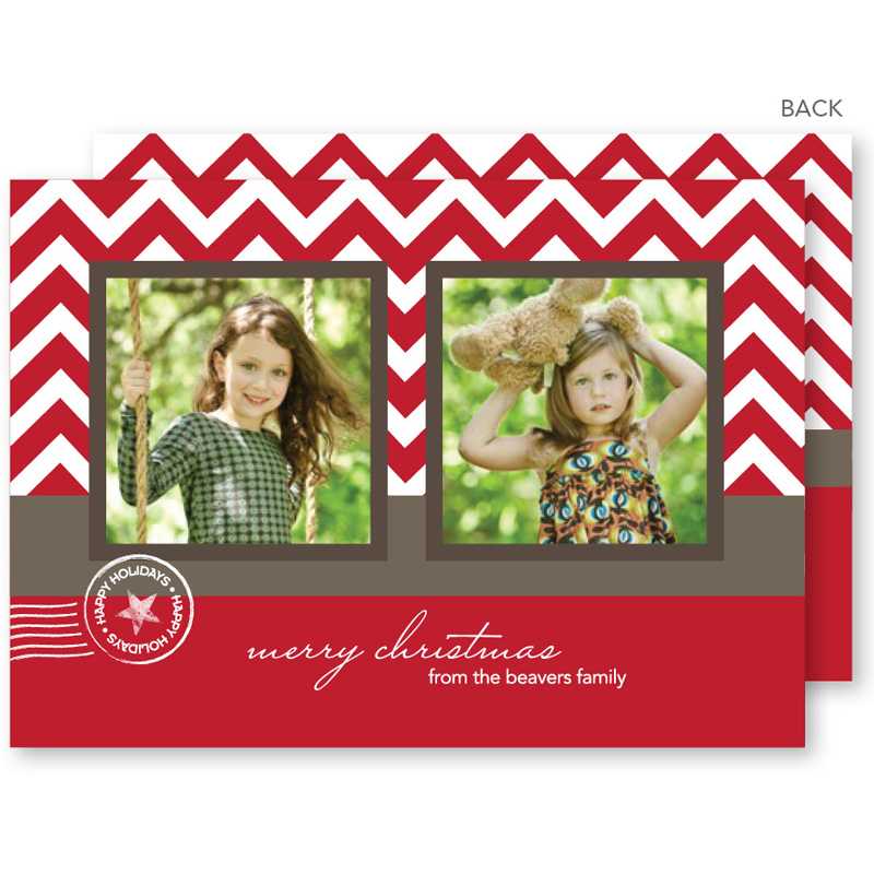 A Holiday Post Christmas Photo Cards