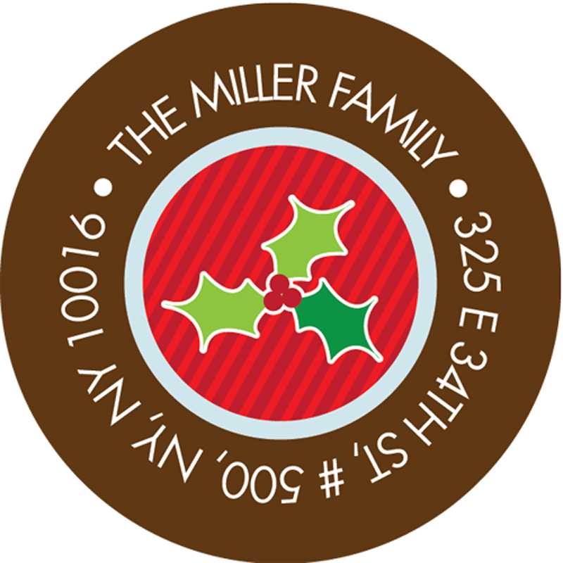 Feliz Navidad Christmas Address Labels