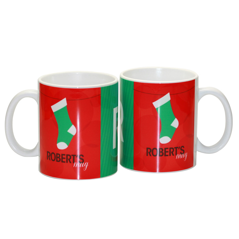 Her Fun Xmas stockings Ceramic Mug