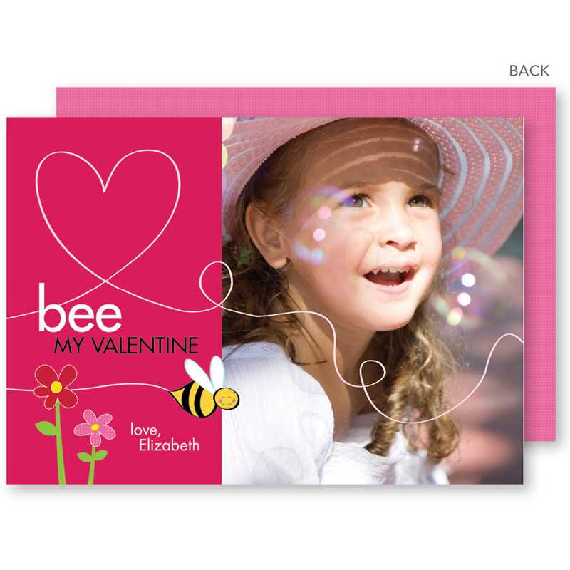 Bee My Valentine Valentines Day Cards