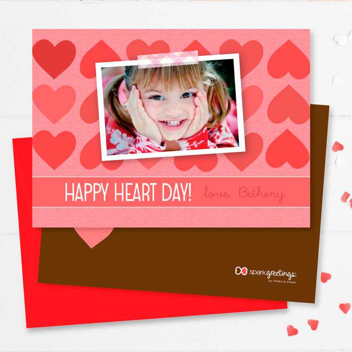 Full Of Hearts Kids Valentines Cards