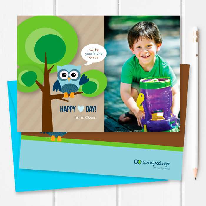 Owl Be Your Boyfriend Kids Valentines Cards