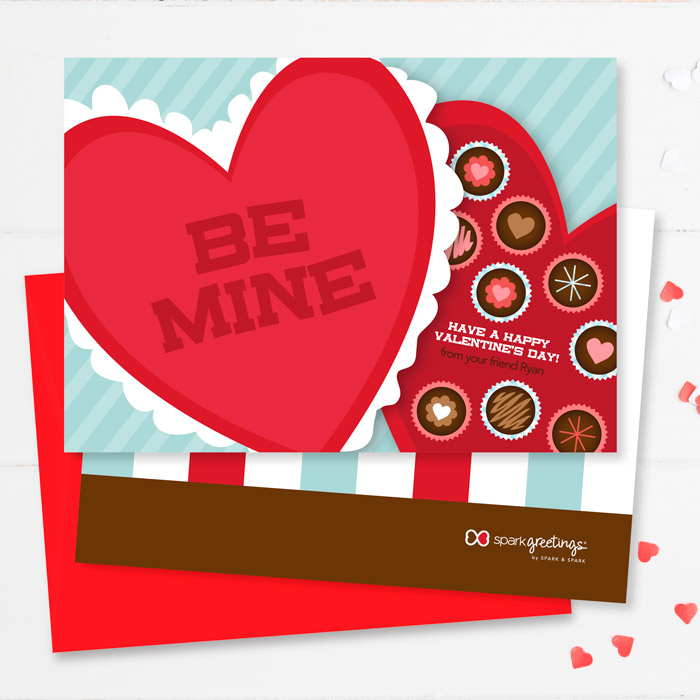 Valentine'S Sweets Kids Valentines Cards