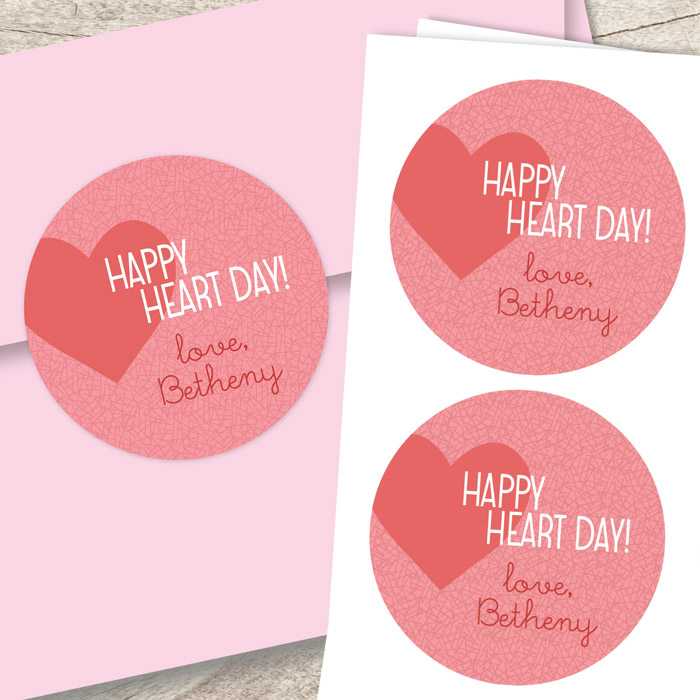 My Heart Is On You Custom Stickers