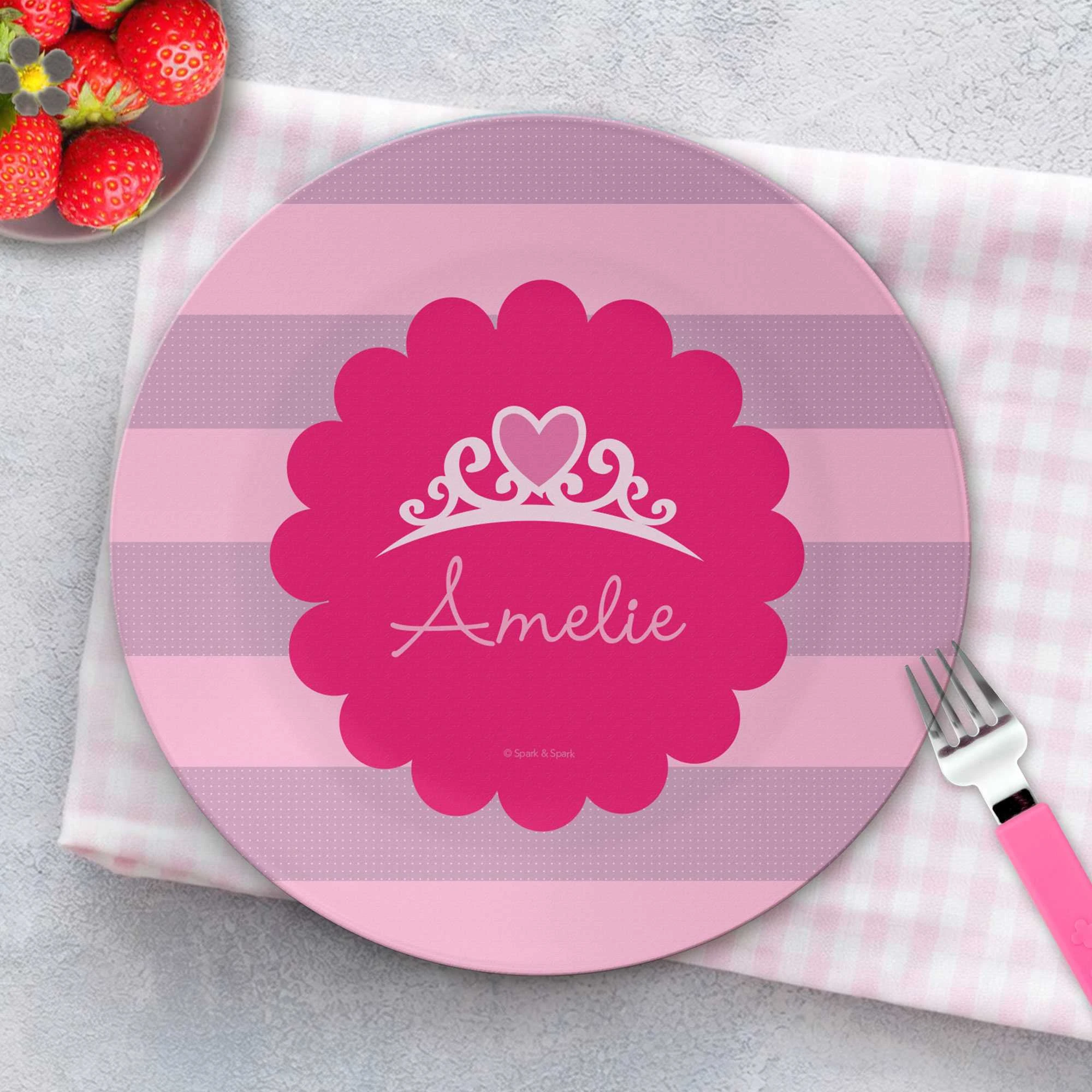I Am A Pretty Princess Custom Plate for Girls