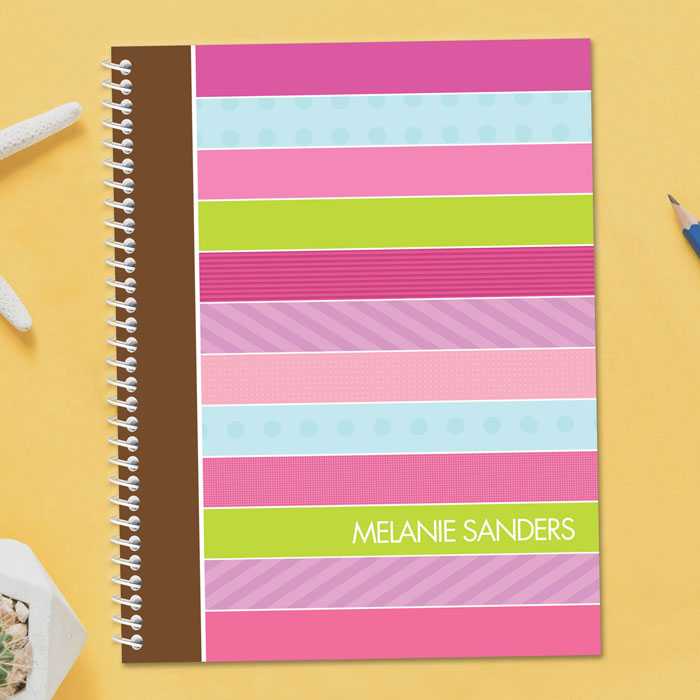 Sweet Lines Kids Notebook
