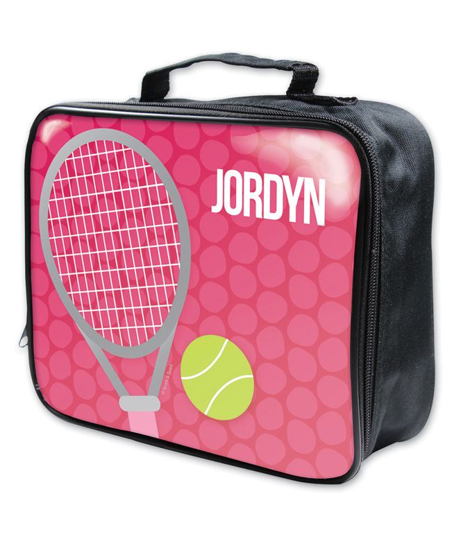 Tennis Fan Girl Soft Lunch Bag