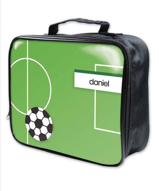 Soccer Fan Green Soft Lunchbag