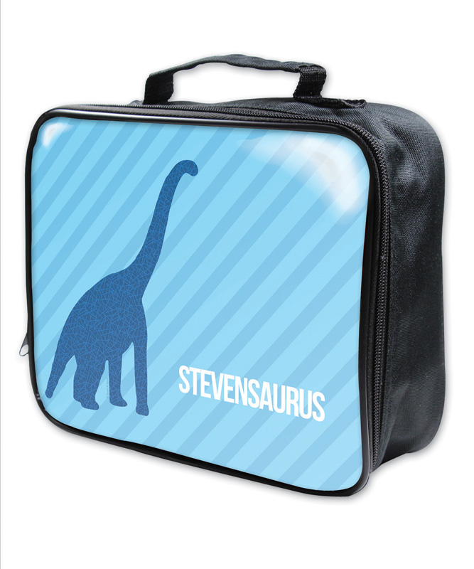 Dino and Me Blue Soft Lunchbag