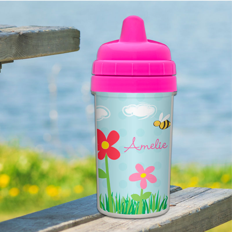 Spring Flowers Sippy Cup