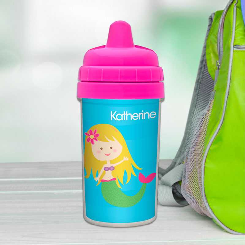 Cute Mermaid Sippy Cup