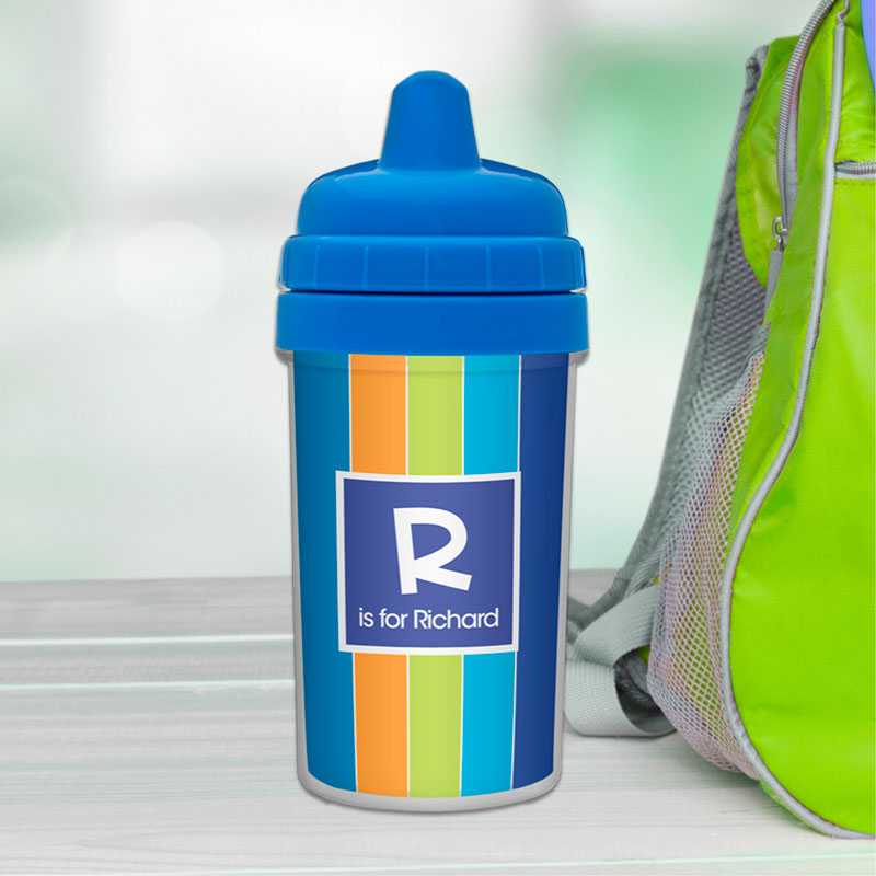 Bold Stripes Sippy Cup