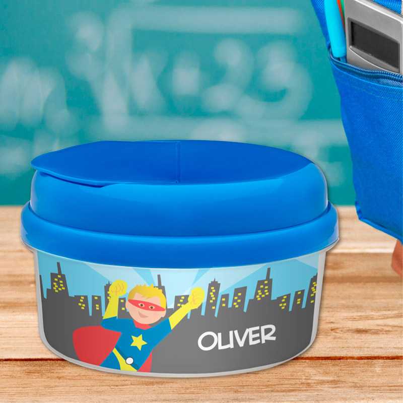 A Cool Superhero Snack Bowl