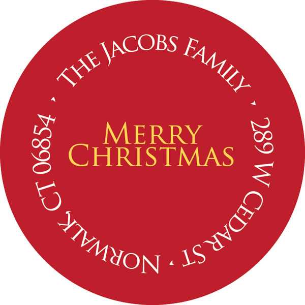 Welcome Baby Jesus Christmas Address Labels