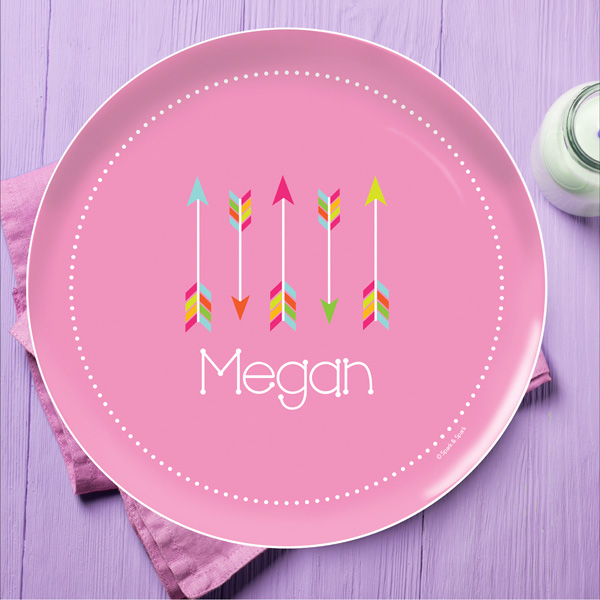 Colorful Arrows Kids Plates