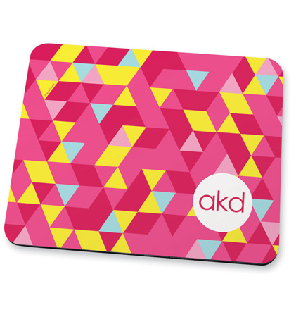 Dynamic pink ways Mouse Pad