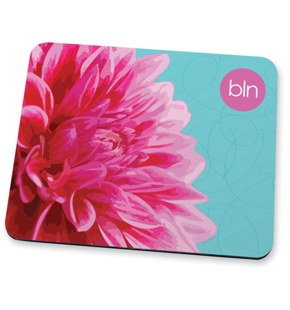 Aqua spring mood Mouse Pad