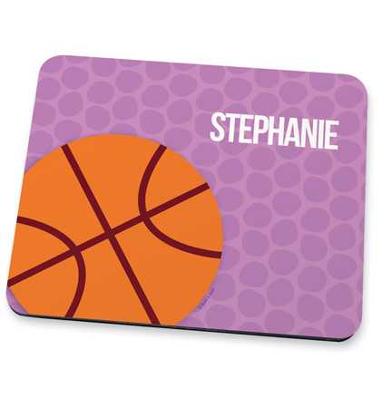 Basketball Fan Boy Mouse Pad