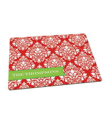 Red Damask Wonder Cutting Board