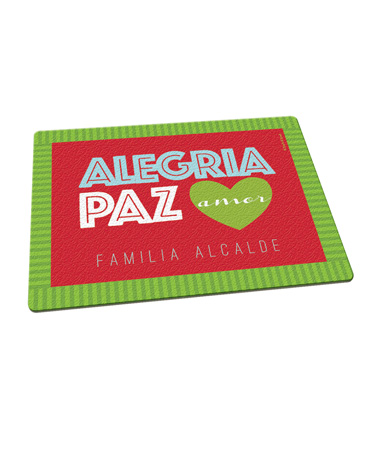 Alegria, Paz y Amor Cutting Board