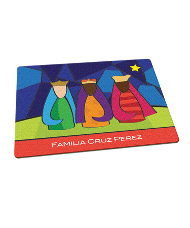 Modern Three Kings Cutting Board