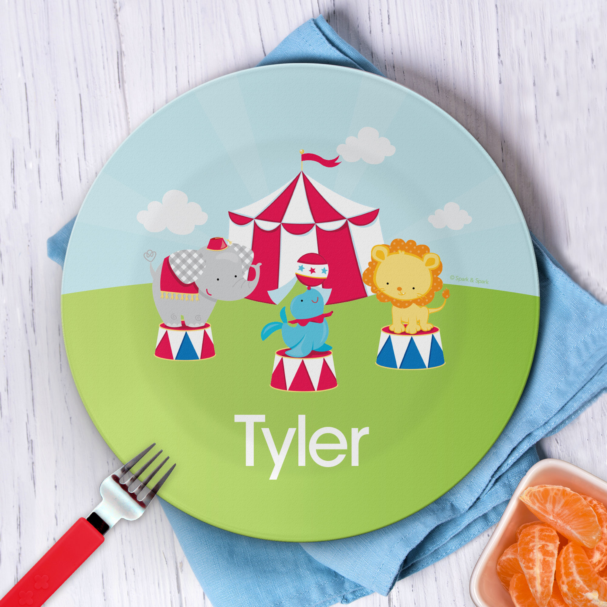 Fun Circus Kids Plate