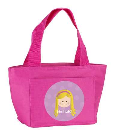 Just Like Me Girl Lavender Kids Lunch Tote