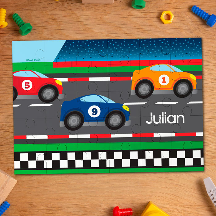 Race To Finish Personalized Puzzles