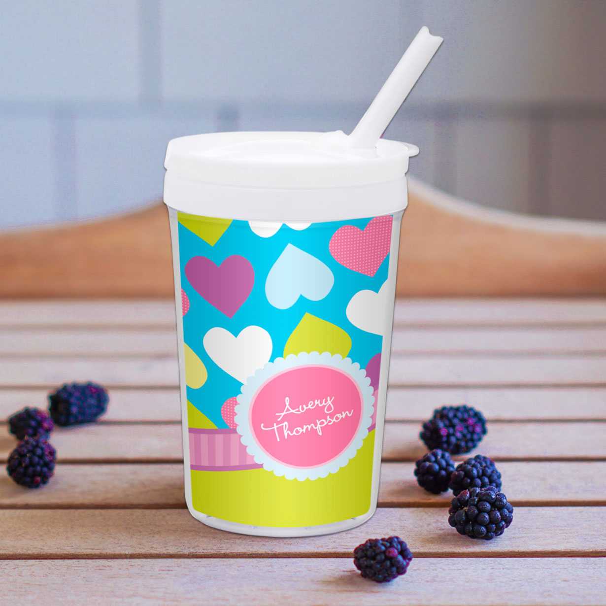 Happy Hearts Toddler Cup