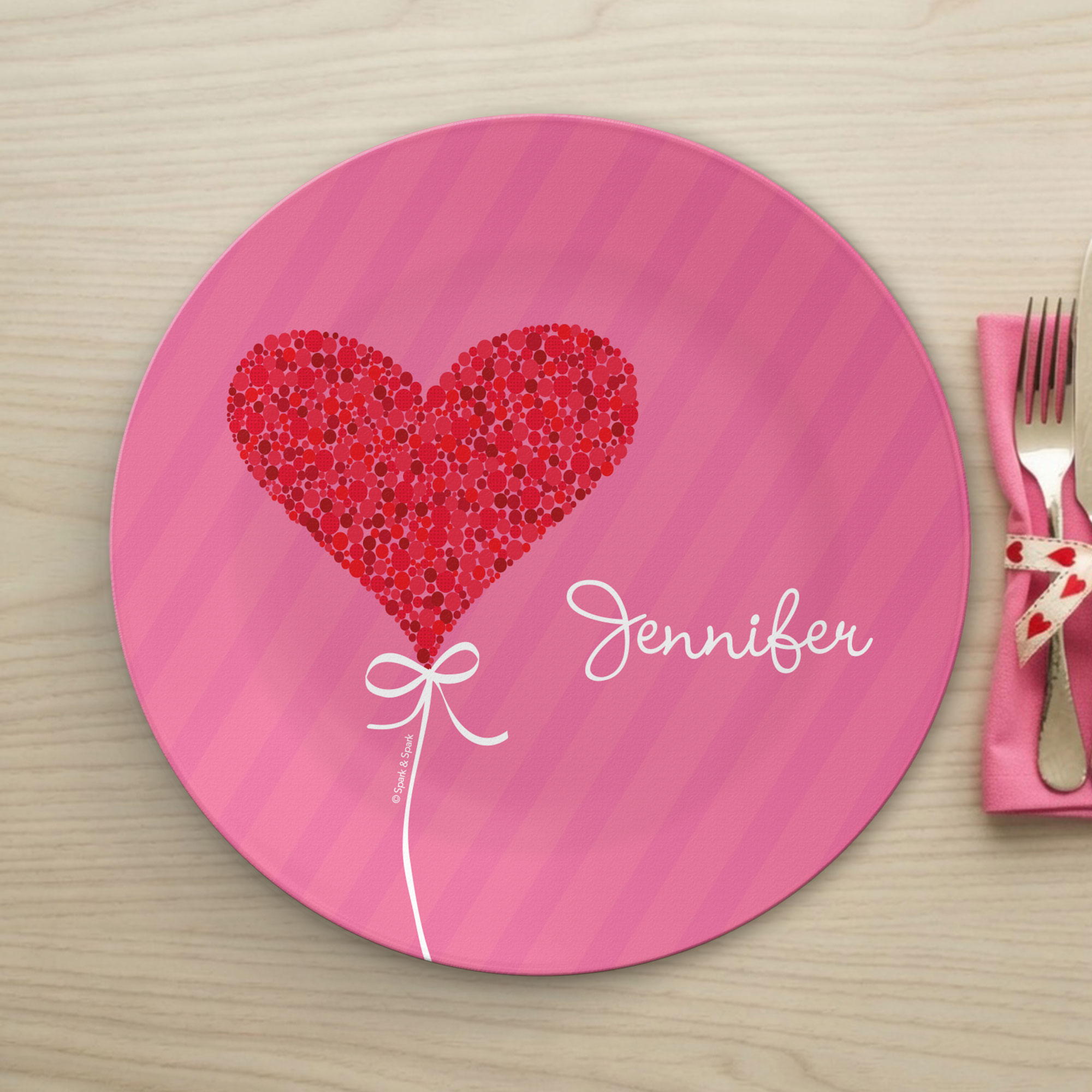 Sweet Heart Kids Plates