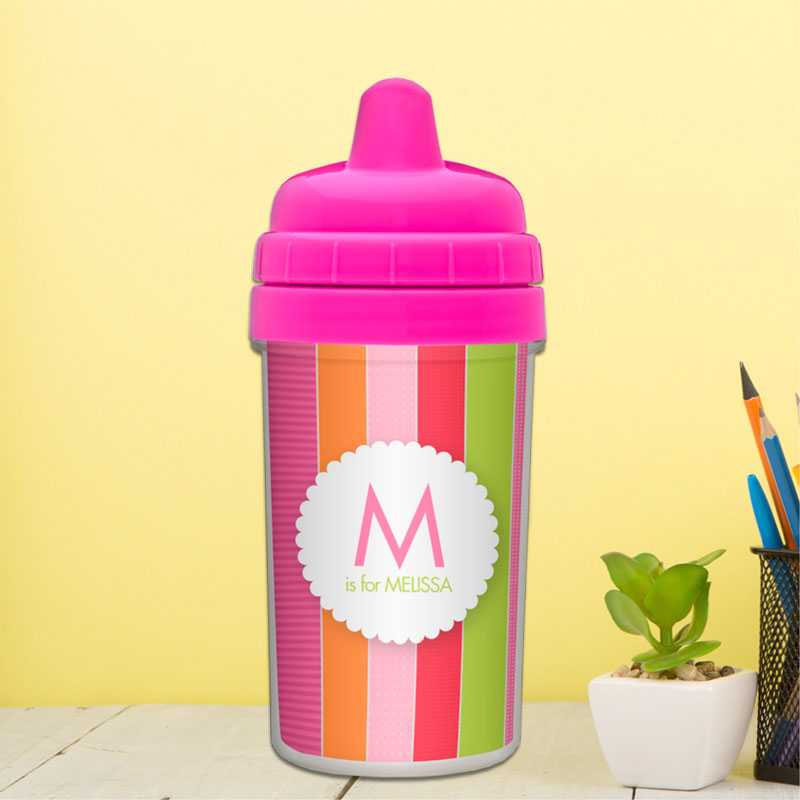 Bold & Fun Stripes Sippy Cup