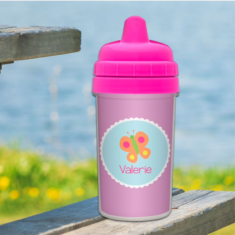 Sweet Butterfly Sippy Cup