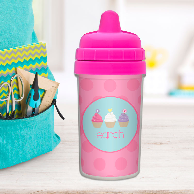 Three Sweet Cupcakes Sippy Cup