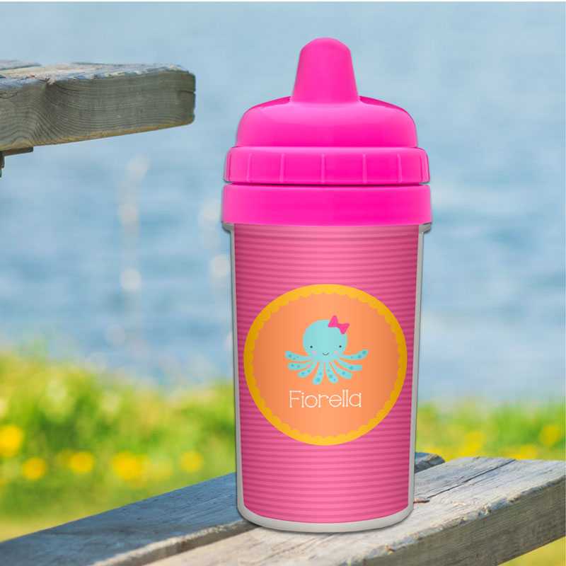 Cute Octopus Sippy Cup