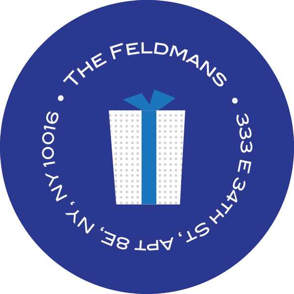 A Collection Of Gifts Address Label