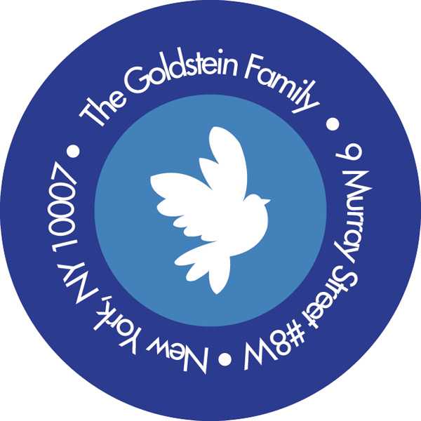 Wishful Dove Address Label