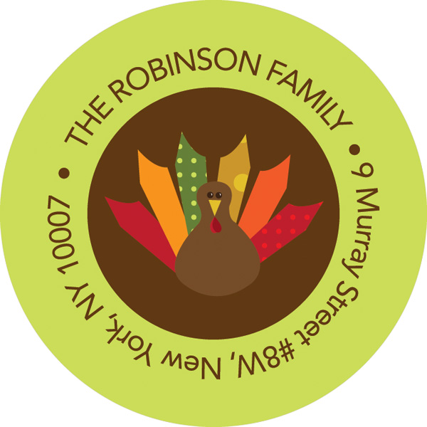 A Thanksgiving Wish Address Labels