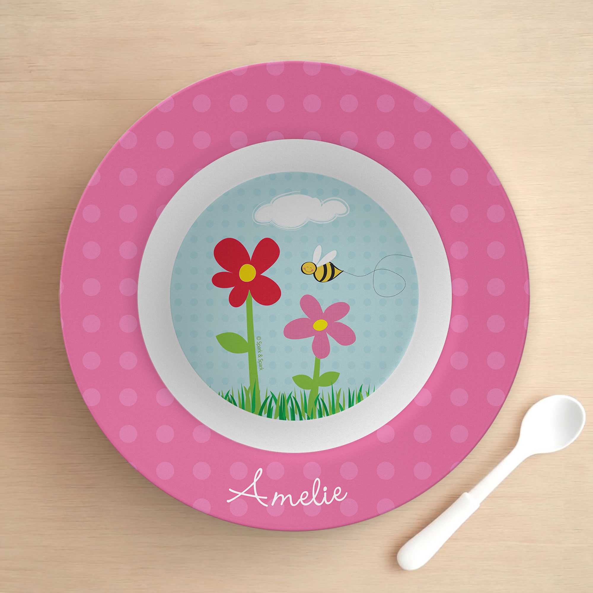 Spring Flowers Kids Bowl