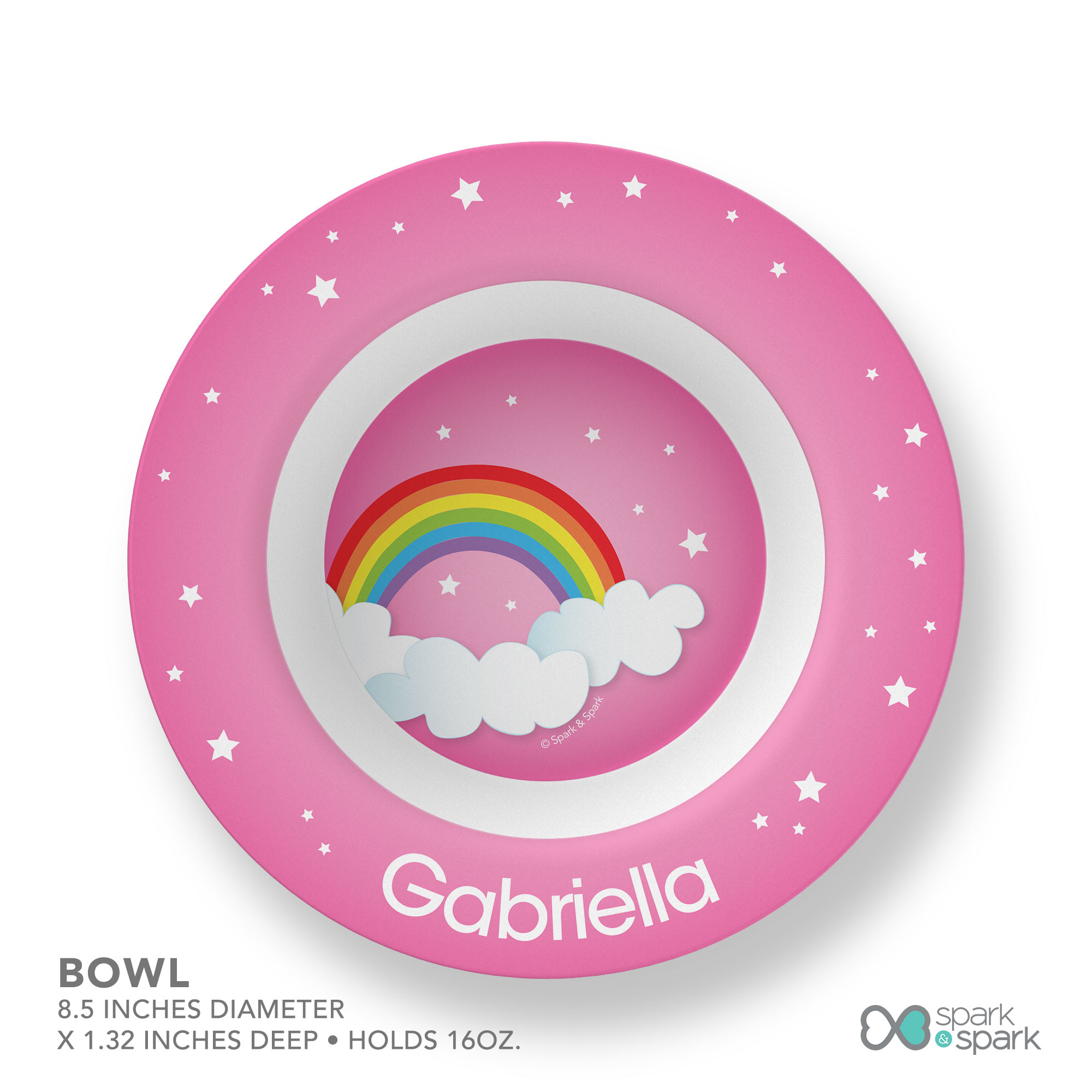 Dreamy Rainbow Kids Bowl