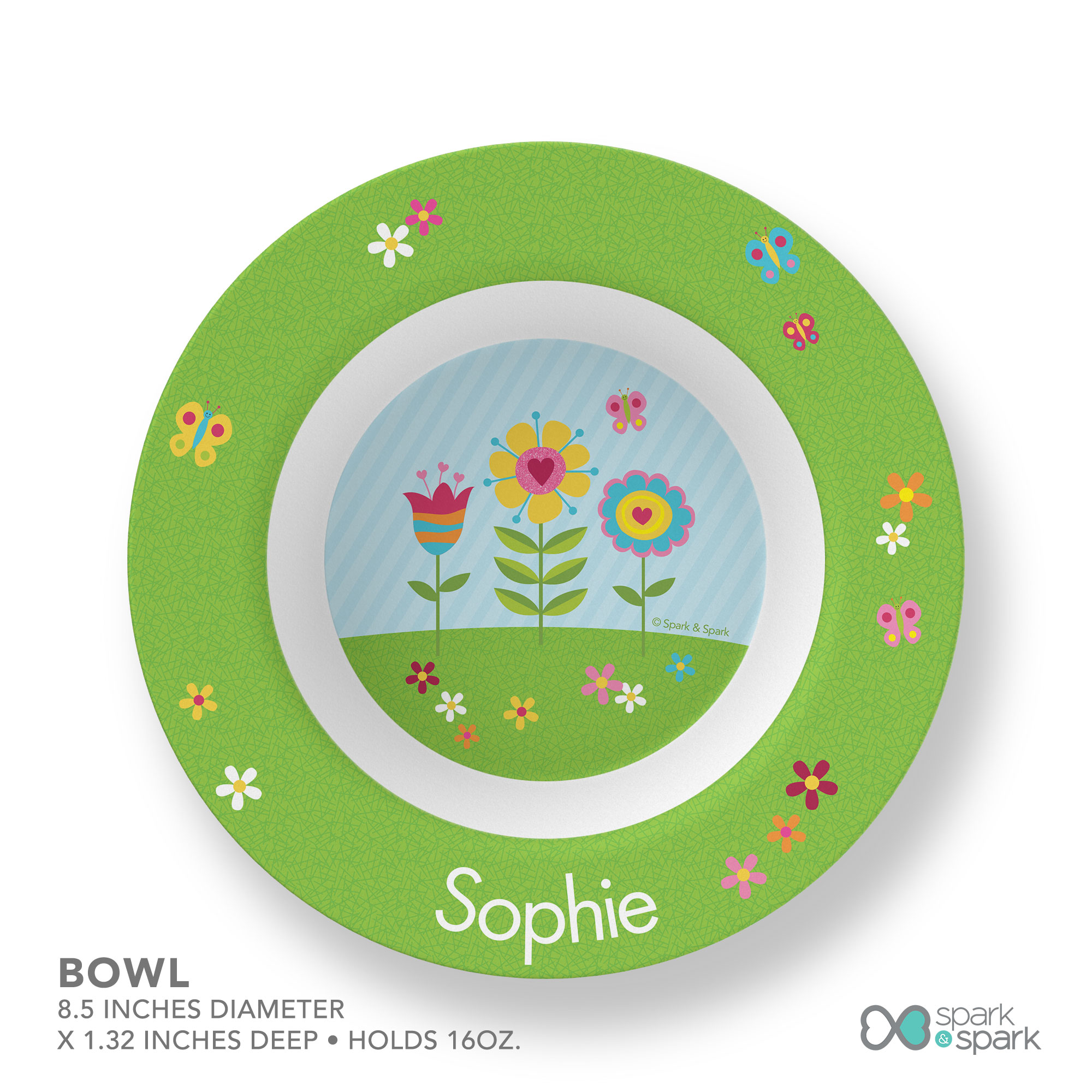 Spring Blooms Kids Bowl
