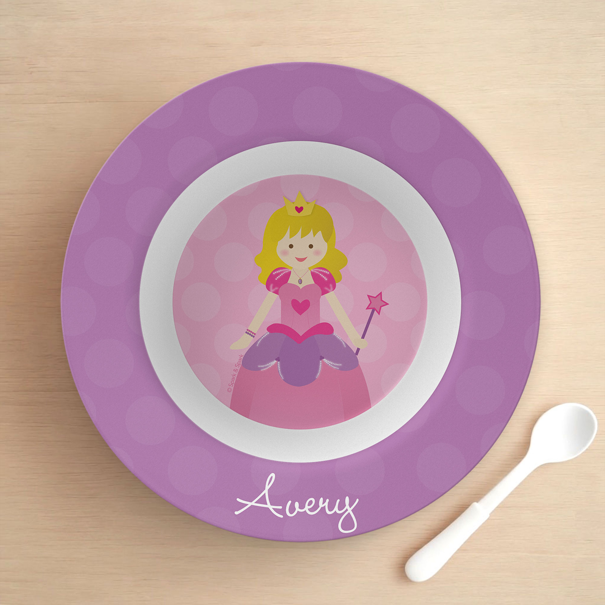 Cute Princess Kids Bowl