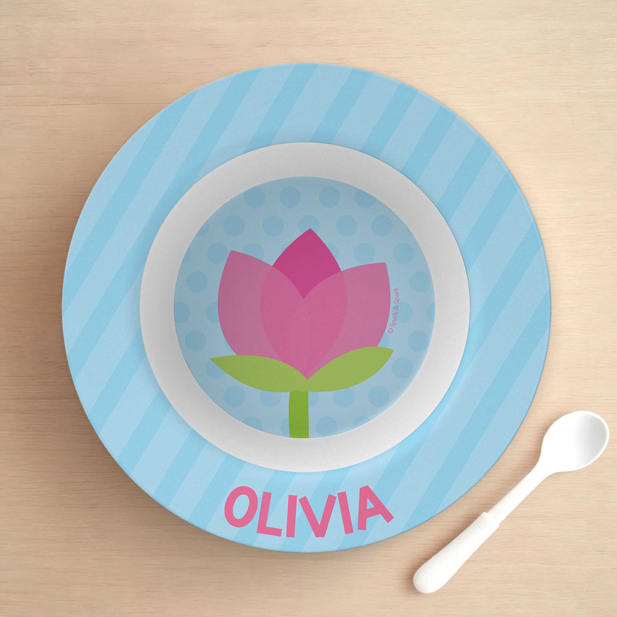 Cute Tulip Kids Bowl